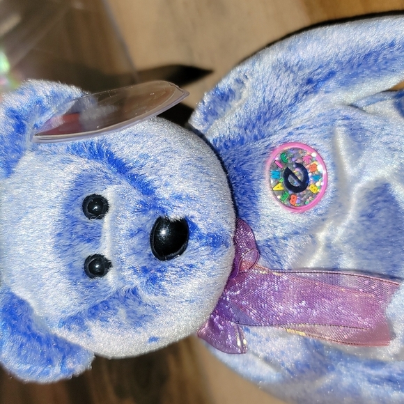 Ty Beanie Babies Periwinkle and Sunny Bears - Picture 3 of 9